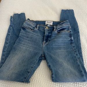 Frame “le high skinny”